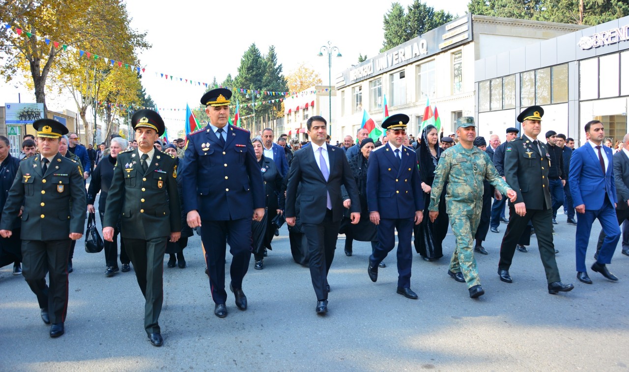 "Zəfər Günü" Ağstafada silsilə tədbirlərlə qeyd olundu - FOTOLAR